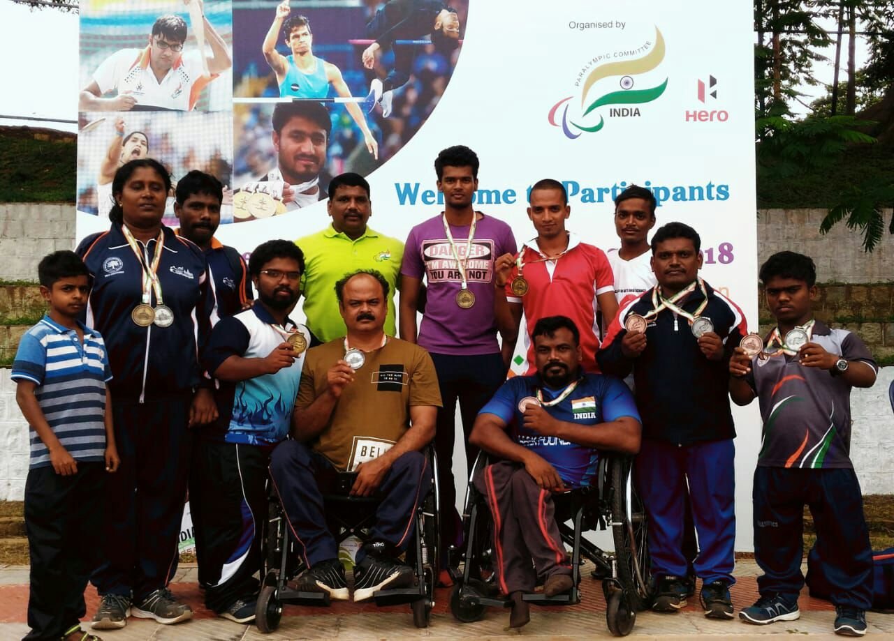 MEDALS at INDIAN OPEN PARA ATHLETIC CHAMPIONSHIP – 12.07.2018